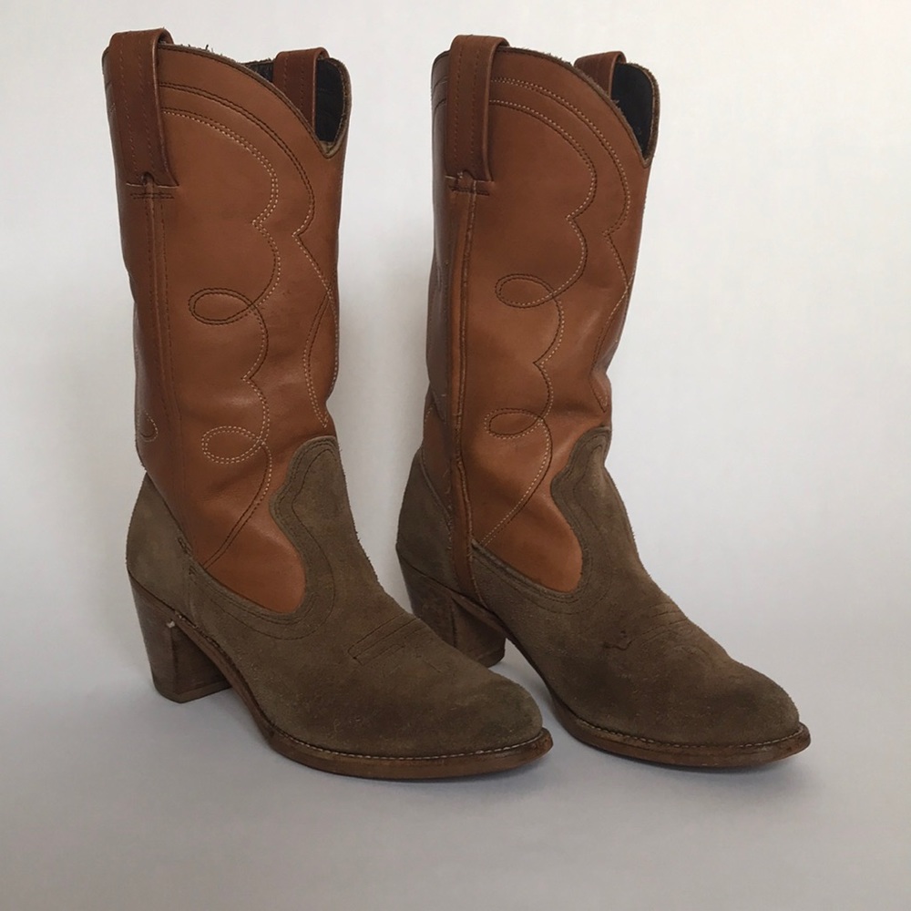 Dexter Vintage Cowboy Boots
